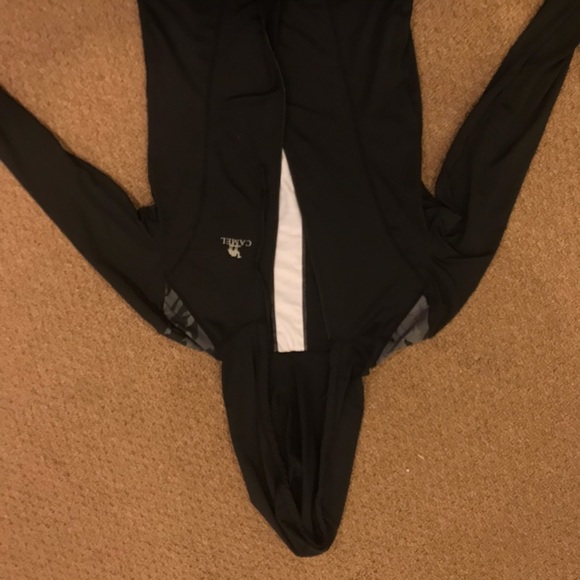 🔮NWOT Camel female hoodie silky material Zip Up - Picture 4 of 4